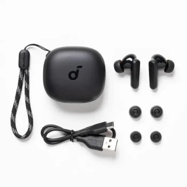 ⁦אוזניות אלחוטיות Anker Soundcore P20i TWS - צבע שחור⁩ – תמונה ⁦2⁩